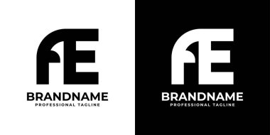 AE ya da EA Monogram Logosu, AE veya EA harfleriyle başlayan her iş için uygundur..