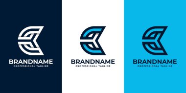 CK ya da KC Monogram Logosu, CK ya da KC baş harfleriyle başlayan her iş için uygundur.