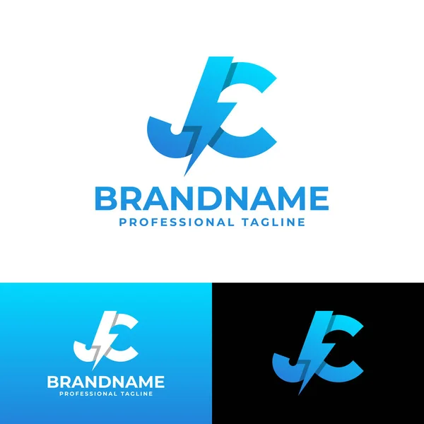 Letter Power Logo Geschikt Voor Elk Bedrijf Met Initialen — Stockvector
