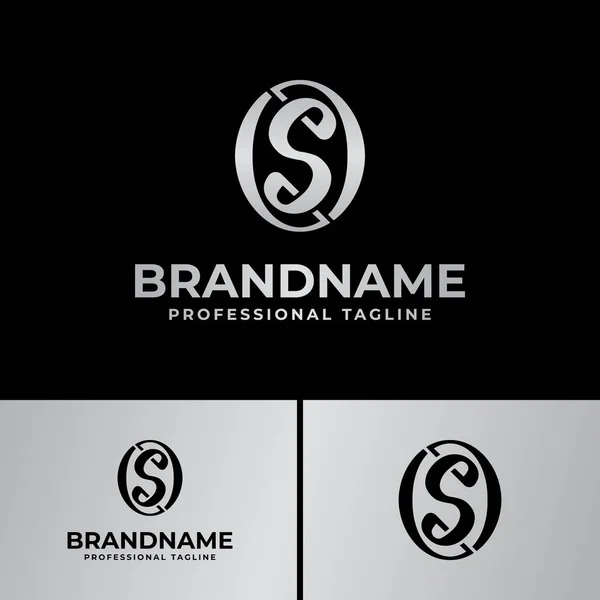 Логотип Letter Monogram Подходящий Любого Бизнеса — стоковый вектор