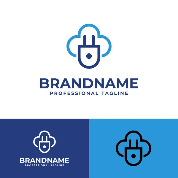 Plug Medical Logo Adapté Toute Entreprise Liée Plug Medical — Image vectorielle