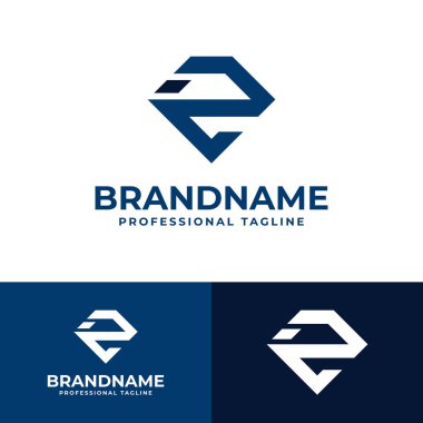 ZE Elmas Logosu ZE ya da EZ harfleriyle başlayan Diamond ile ilgili her iş için uygun..