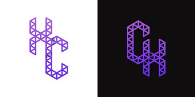 CX ve CX Polygon Logo Kümesi, CX ve XC baş harfleriyle çokgen ile ilişkili işler için uygundur.