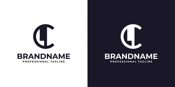 Buchstabe Oder Logo Geeignet Für Jedes Unternehmen Mit Oder Initialen — Stockvektor