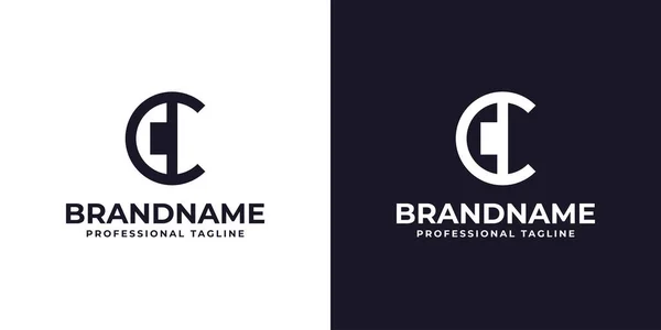 Логотип Letter Підходить Будь Якого Бізнесу Ініціалами — стоковий вектор