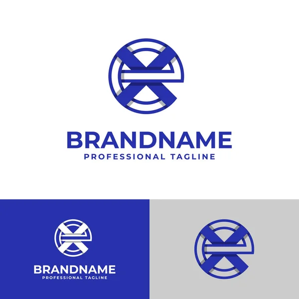 Letter Logo Geschikt Voor Elk Bedrijf Met Initialen — Stockvector