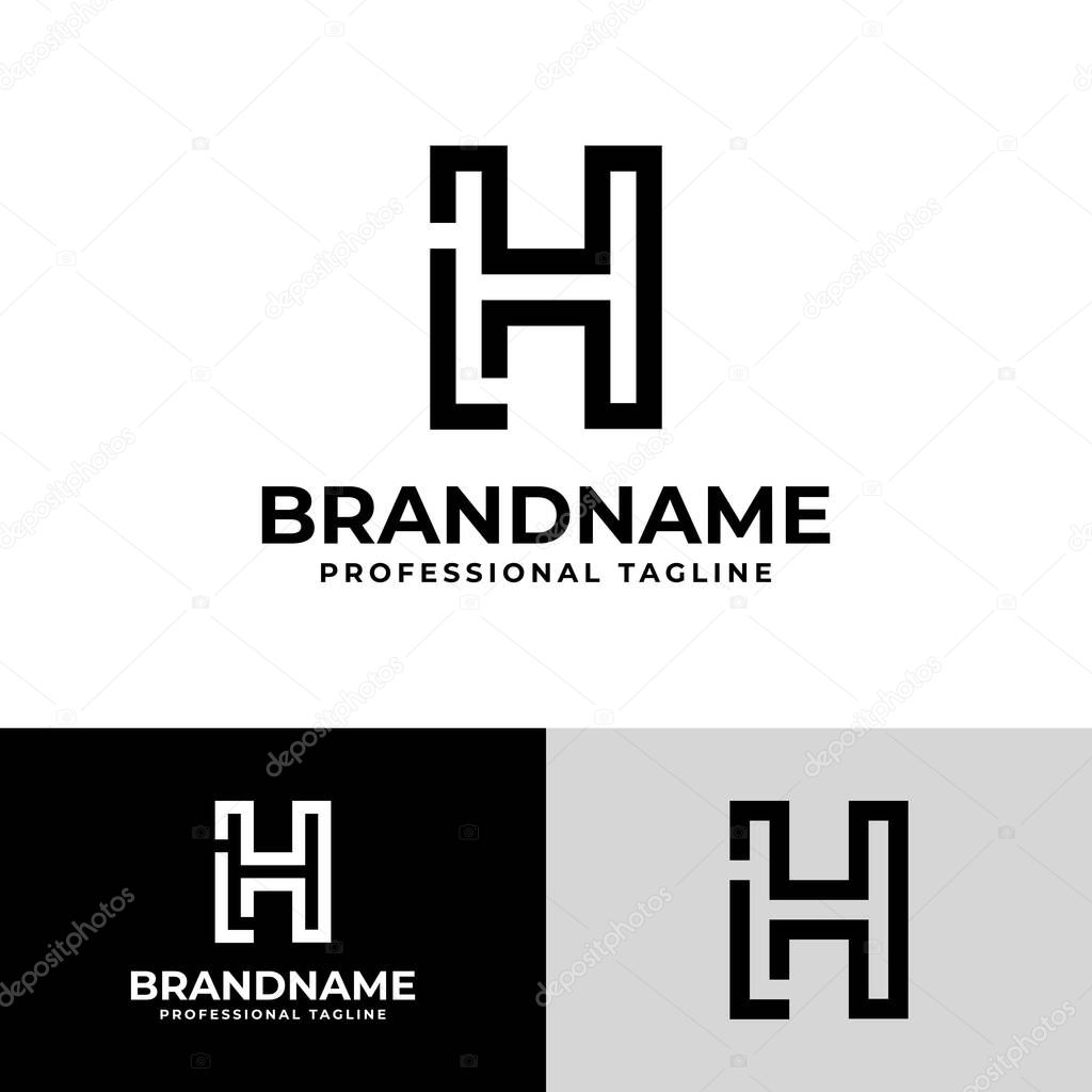 Letter HL Modern Logo, suitable for business with HL or LH initials