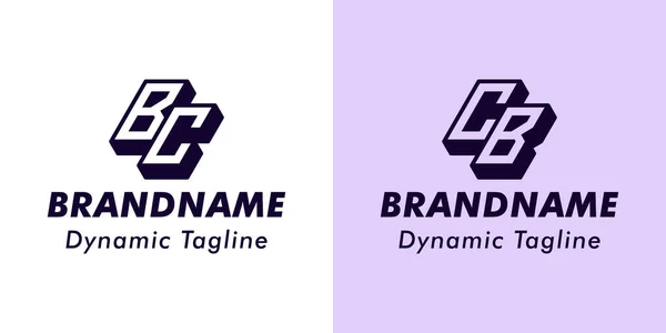 BC ve CB 3D harfleri, BC veya CB baş harfleriyle iş için uygun.