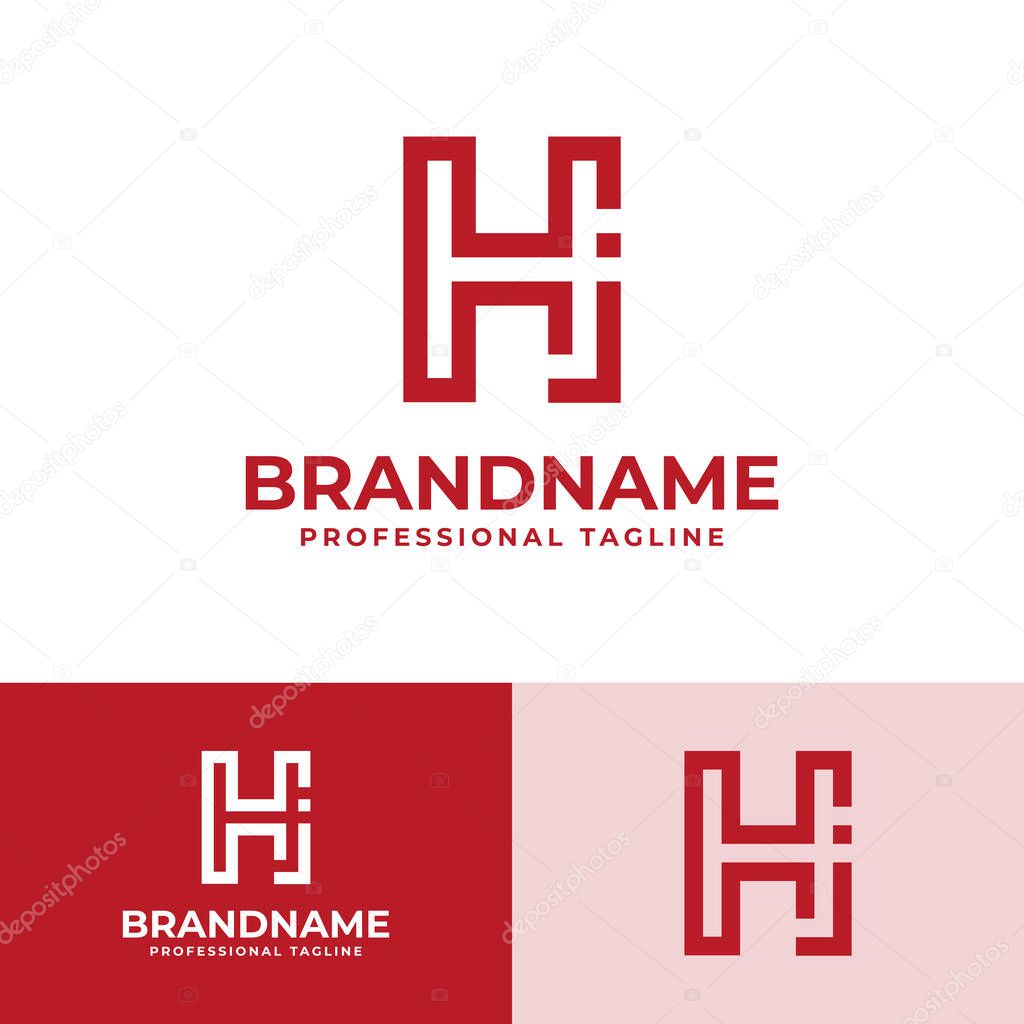 Letter HJ Modern Logo, suitable for business with HJ or JH initials