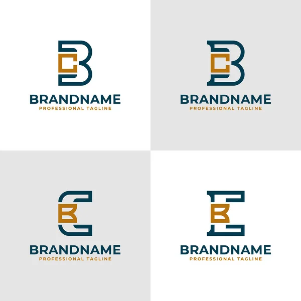 Elegant Letter Monogram Logo Suitable Business Initials Vector Graphics