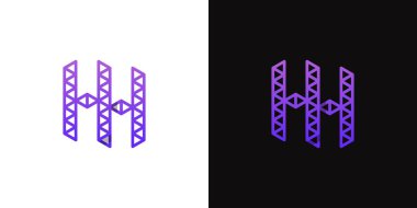 HH Çokgen Logosu Harfleri, HH baş harfli çokgen ile ilgili işler için uygundur