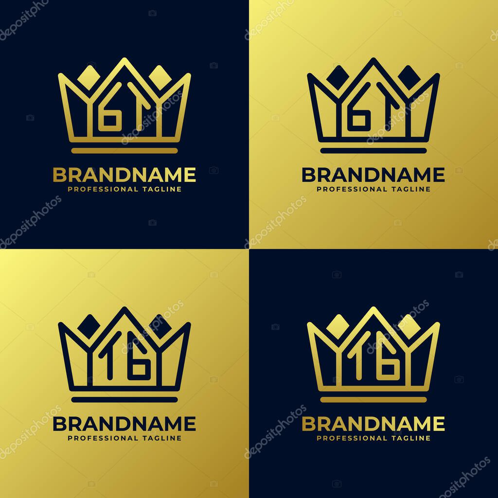 Letters TG and GT Home King Logo Set, suitable for business with TG and GT initials