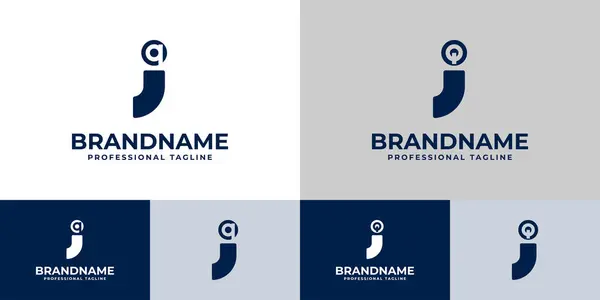 Buchstaben Oder Monogramm Logo Geeignet Für Geschäfte Mit Oder Initialen Stockvektor