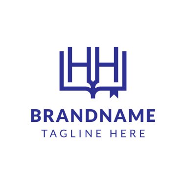 HH Book logosu, HH ile ilgili kitapla ilgili işler için uygun