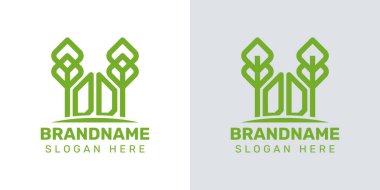 DD harfli sera logosu, DD harfli bitkiyle ilgili işler için.