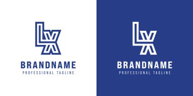 LX Monogram Logosu Harfleri, LX veya XL baş harfleri olan her iş için uygundur