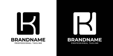 K harfi logo seti, K harfi ile başlayan her iş için uygundur