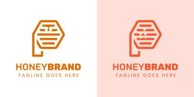 P Bal Logosu Seti, Arıcılık ve Bal Yapımcıları İçin Mükemmel