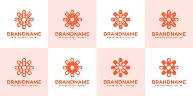 Kapsül Güneş Logosu Seti, eczaneyle ilgili her iş için uygundur