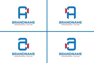 A harfi video kamera logosu, A harfi ile başlayan tüm yayın işleri için uygundur.