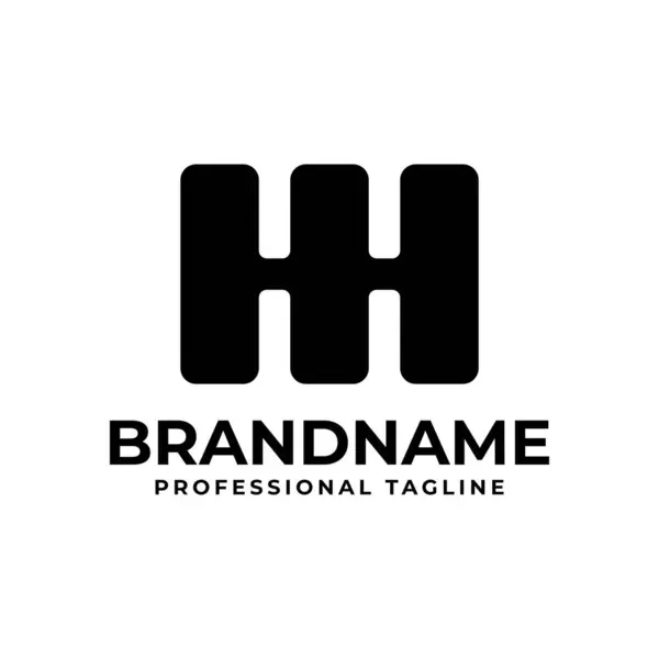 HH Monogram Logosu Harfleri, HBH 'nin baş harfleriyle başlayan her iş için uygundur