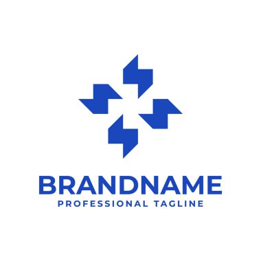 Tıbbi Haç Güç Logosu, tıbbi haç ve güçle ilgili her iş için uygundur.