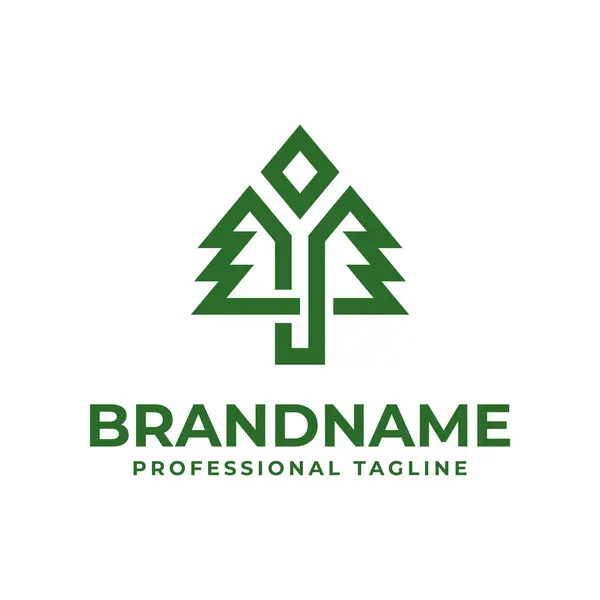 Y harfli ağaç logosu, Y harfli tüm çevresel markalar için.