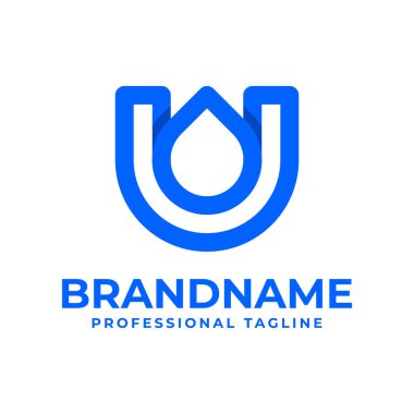 U Damlası Logosu, saflığı, tazeliği ve akıcılığı simgeliyor.