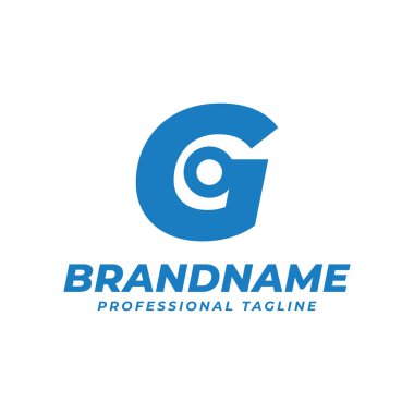 G Harfi Teknoloji logosu, yeniliği, ilerlemeyi ve ileri teknolojiyi simgeliyor.