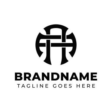 AA Monogram Logosu Adsız Alkoliklerin baş harfleriyle iş yapmak için uygun