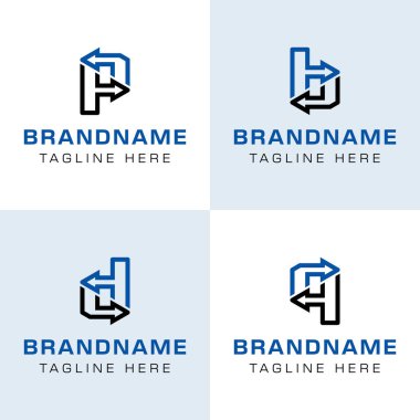 B D P P Q Ticaret Arrow Logosu, ticarette büyümeyi, ilerlemeyi ve hareketi simgeliyor