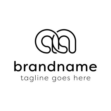AA Monogram Hattı Logosu Adsız Alkoliklerin baş harfleri olan her iş için uygundur.