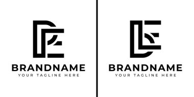 Beden Eğitimi veya BE Monogram Logosu Seti, Beden Eğitimi EP BE veya EB harfleriyle başlayan her iş için uygundur