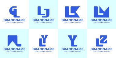 Harfler GL LJ LK LM WL LY YLZ Logo, GL LJ LL LL LL ML WL LW LY YL LZ