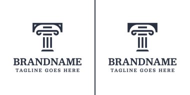 T sütunu hukuk logosu, gücü, istikrarı ve adaleti simgeliyor.