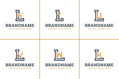 LS LT LU LV LW LX Monogram Logo Set, LS SL LT LU LV LV LW LW LW XL