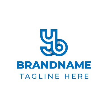 YB Monogram Logosu harfleri, YB veya BY harfleri ile başlayan her iş için uygundur.