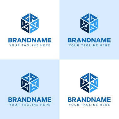 Harfler CP PC CQ QC Hexagon Logosu, gücü, istikrarı ve kesinliği simgeliyor