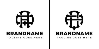 Harfler AQ ve QA Monogram Logosu, QA veya AQ harfleri ile iş yapmak için uygun.