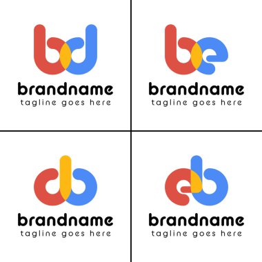 Harfler eğlenceli, enerjik ve neşeli bir logoyu temsil ediyor.