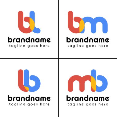 Harfler eğlenceli, enerjik ve neşe dolu bir logoyu temsil ediyor.