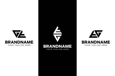 GT ve TG Üçgen Logosu harfleri, GT veya TG harfleriyle başlayan her iş için uygundur.