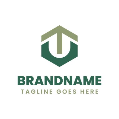 Arrow Kabe Logosu. Seyahat şirketleri için. Ya da İslami markalar için.