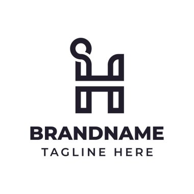 HI veya IH Monogram Logosu harfleri, IH veya HI harfleri olan her marka için uygundur.