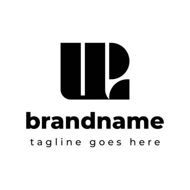 BAE Monogram Logosu Harfleri, BAE veya AB 'nin baş harfleriyle başlayan her iş için uygundur