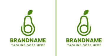B ve D harfleri Avokado Logosu, tazeliği, sağlığı ve doğal iyiliği simgeliyor.