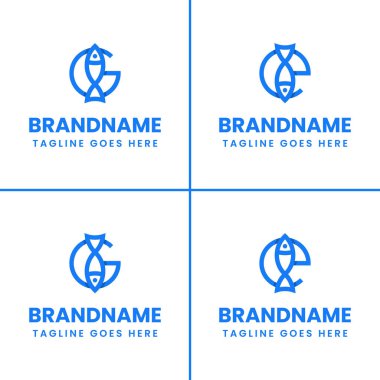 G ve E harfleri. Balık amblemi. Adaptasyon, akıcılık ve birliği sembolize ediyor.