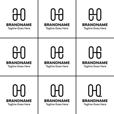 Harfler AHO OHA EHO GHO OHG QHO OHO OHQ Logosu Ayarlandı