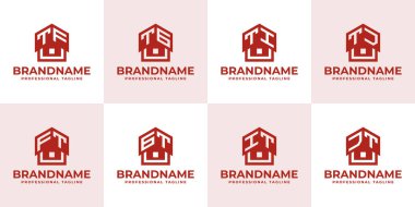 TFT TT TT IT TJ JT Ev Çatı Logosu, evle ilgili her iş için uygun