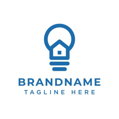 Ampul Ev Logosu, yeniliği, zeki yaşamı ve parlak fikirleri sembolize eder.